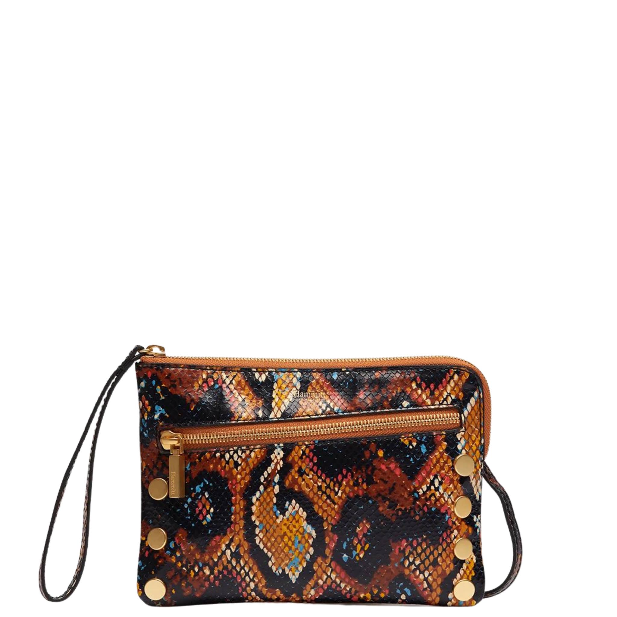 Brushed Gold Small Clutch D82409