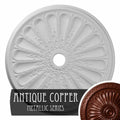 31 1/2x22OD x 3 5/8x22ID x 1 1/2x22P Rubbed Bronze Ceiling Medallion O707579