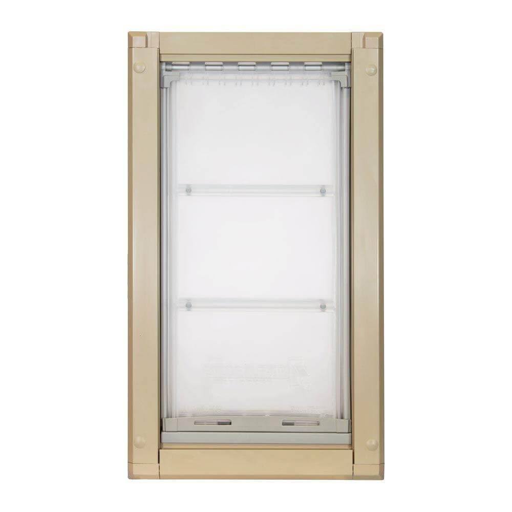 Tan Double Flap Pet Door R304325