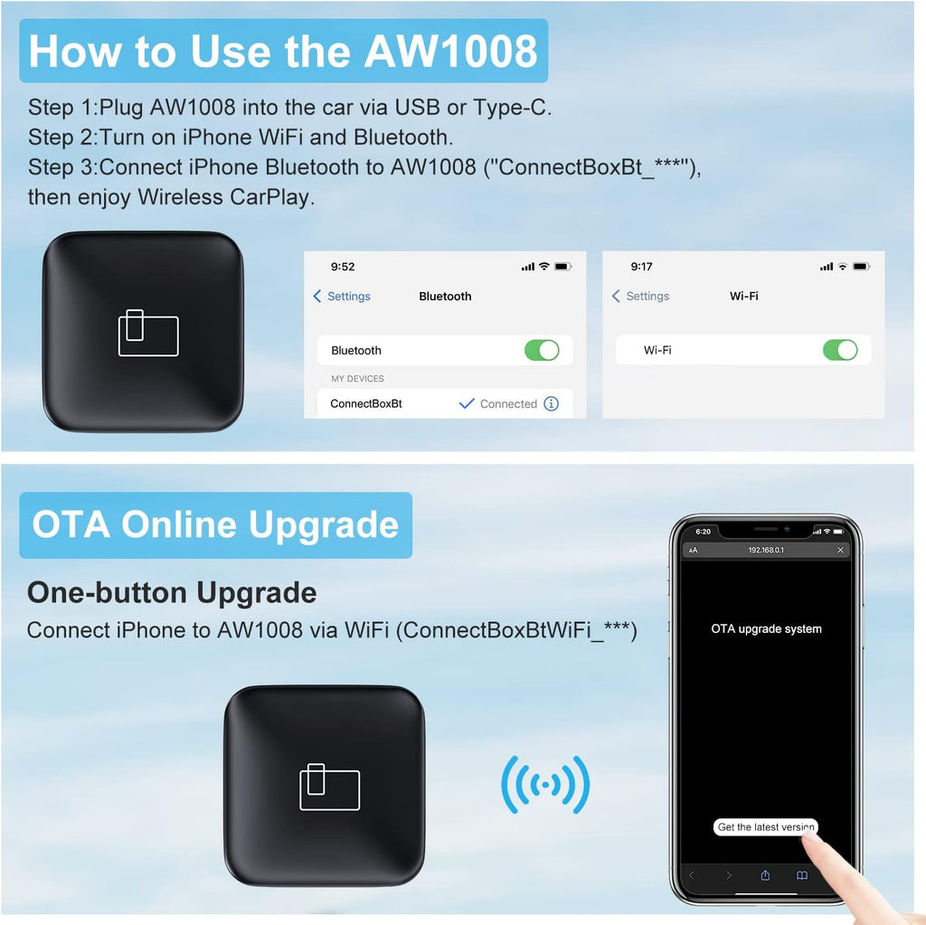 Wireless CarPlay Adapter Pack of 2 G84879