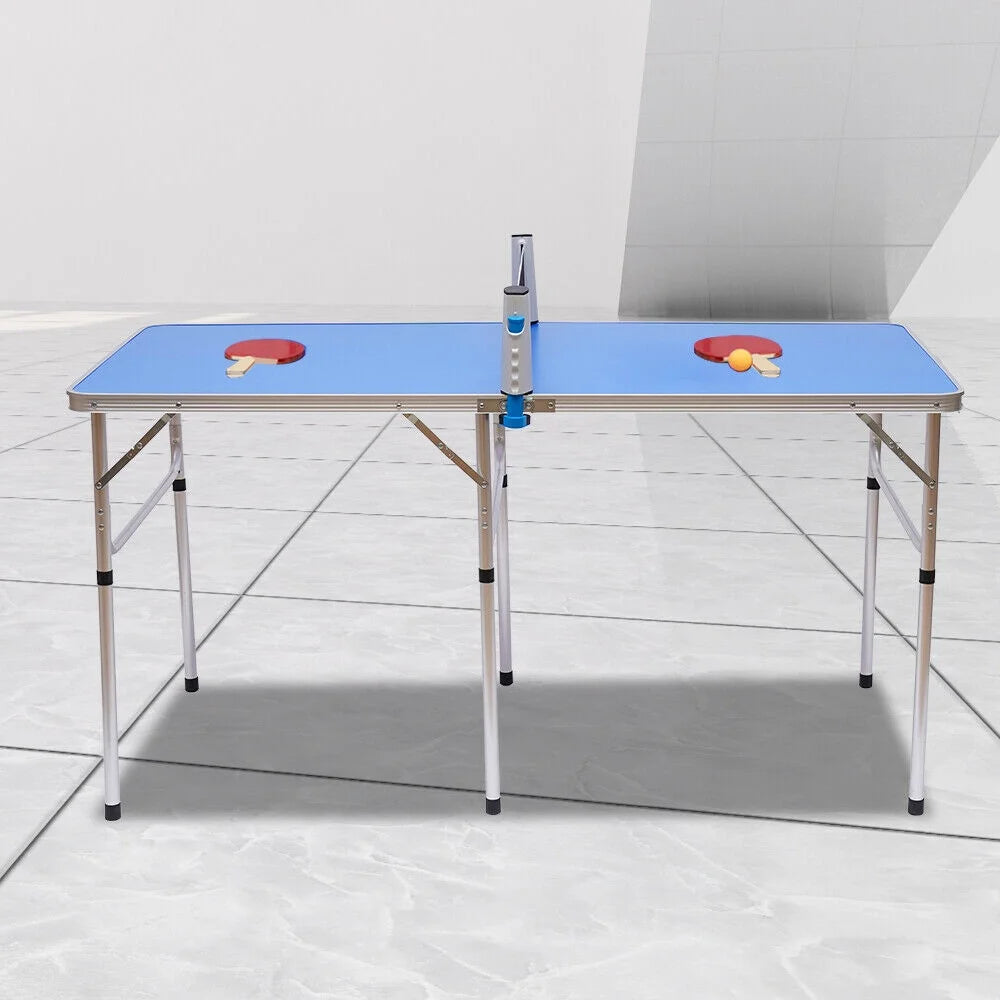 Foldable Table Tennis Table with 2 Paddles and 3 Balls V3972