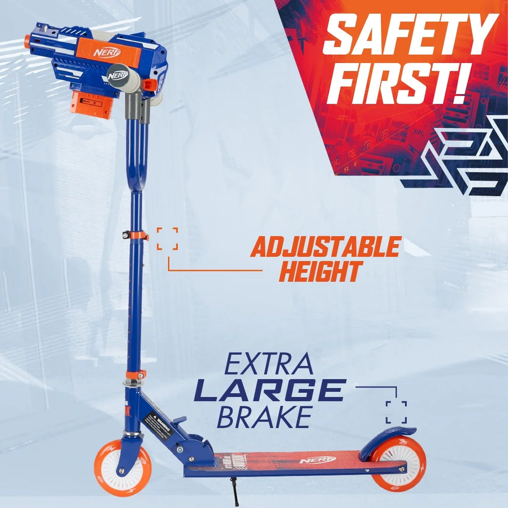 Nerf Blaster Scooter 2.0, 2 Wheels, Ages 8+ T39037