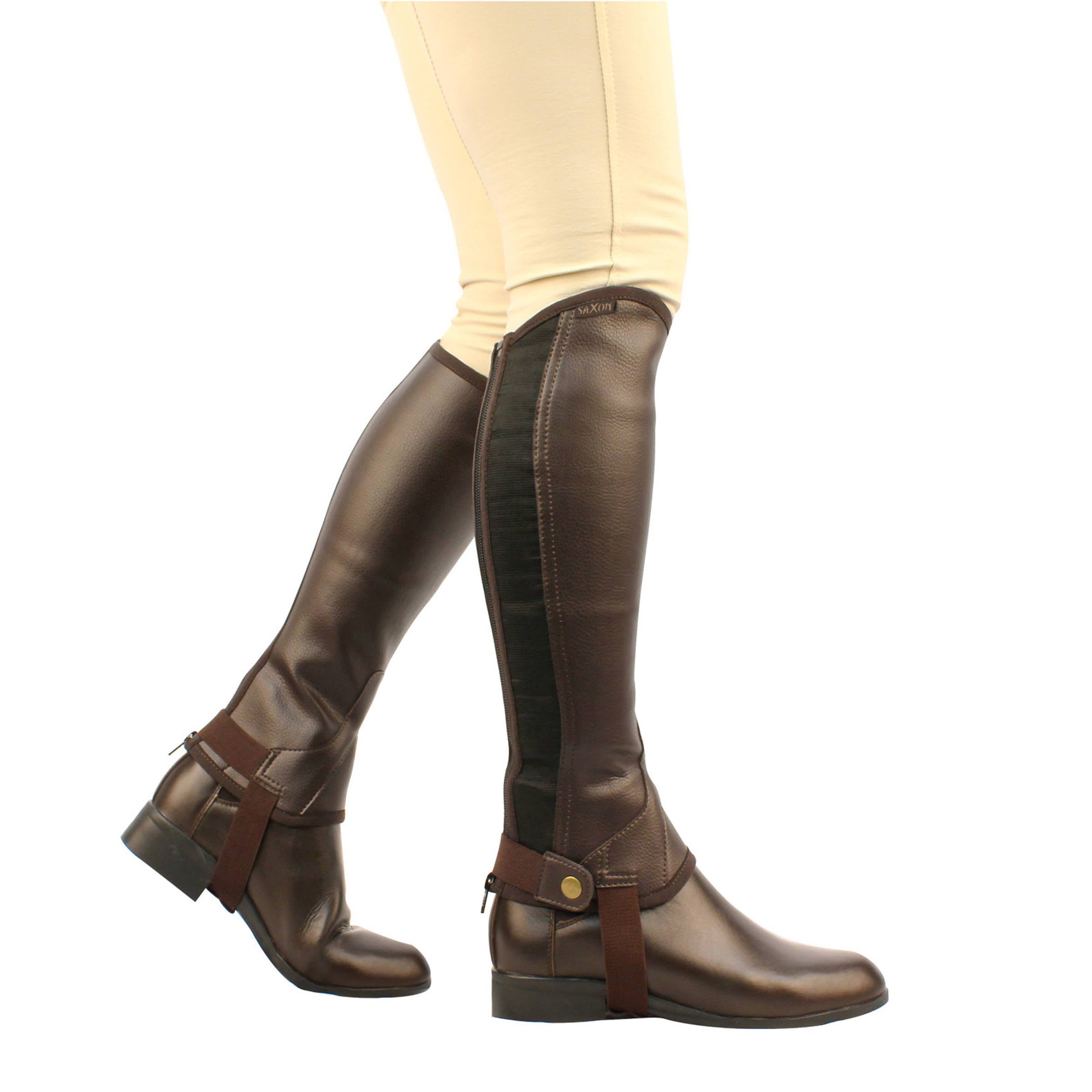Brown Half Chaps E21552