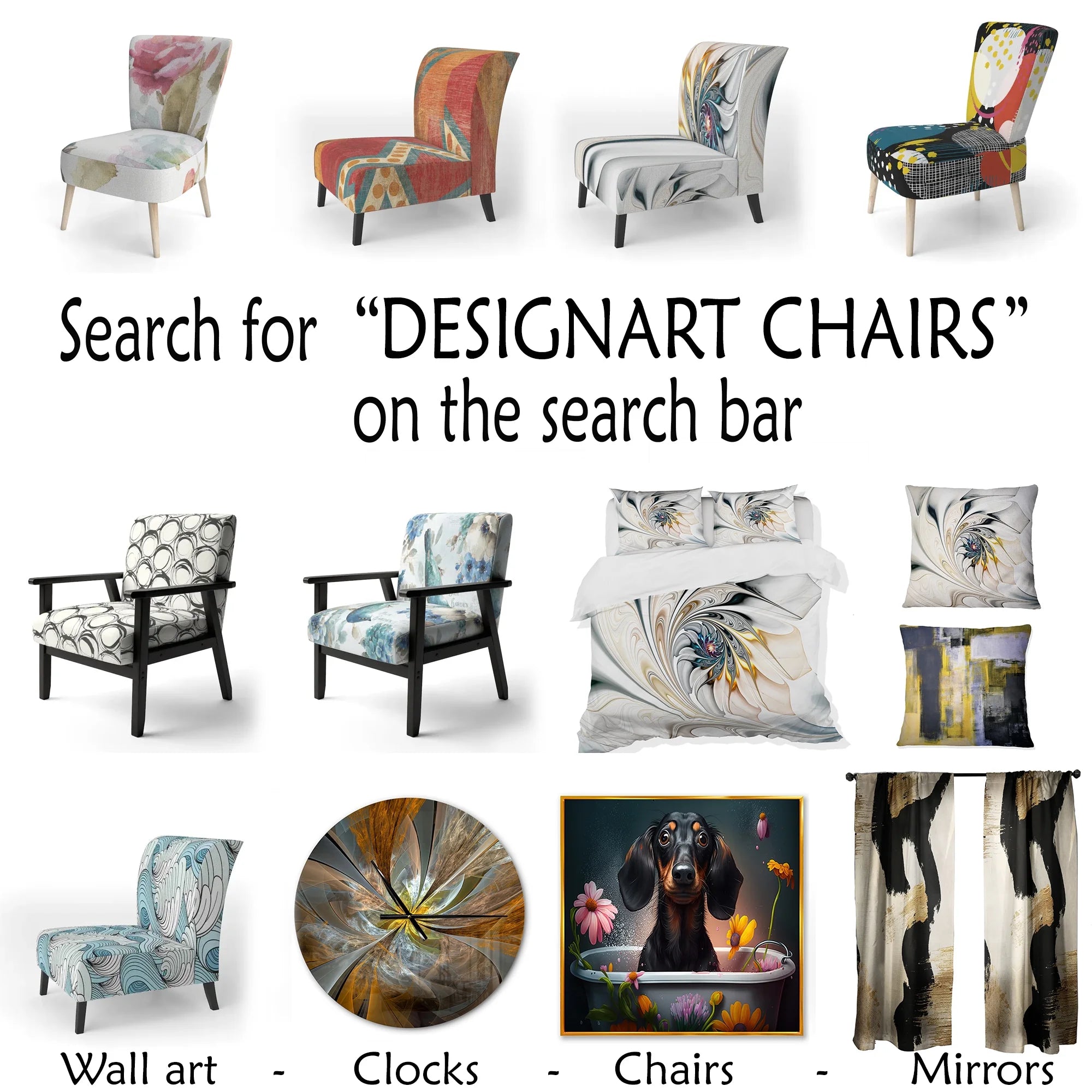 Tropical Accent Chair and Arm Chair F1742