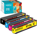 4-Pack Black Cyan Magenta Yellow Ink Cartridge for Officejet Pro Printer H56090
