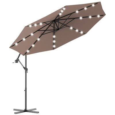 Tan Cantilever Umbrella I109604