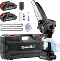 6-inch Cordless Chainsaw with 2x 2.0Ah Batteries E245579