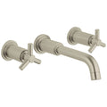 Brushed Nickel Wall Mount Vessel Faucet Trim P327896