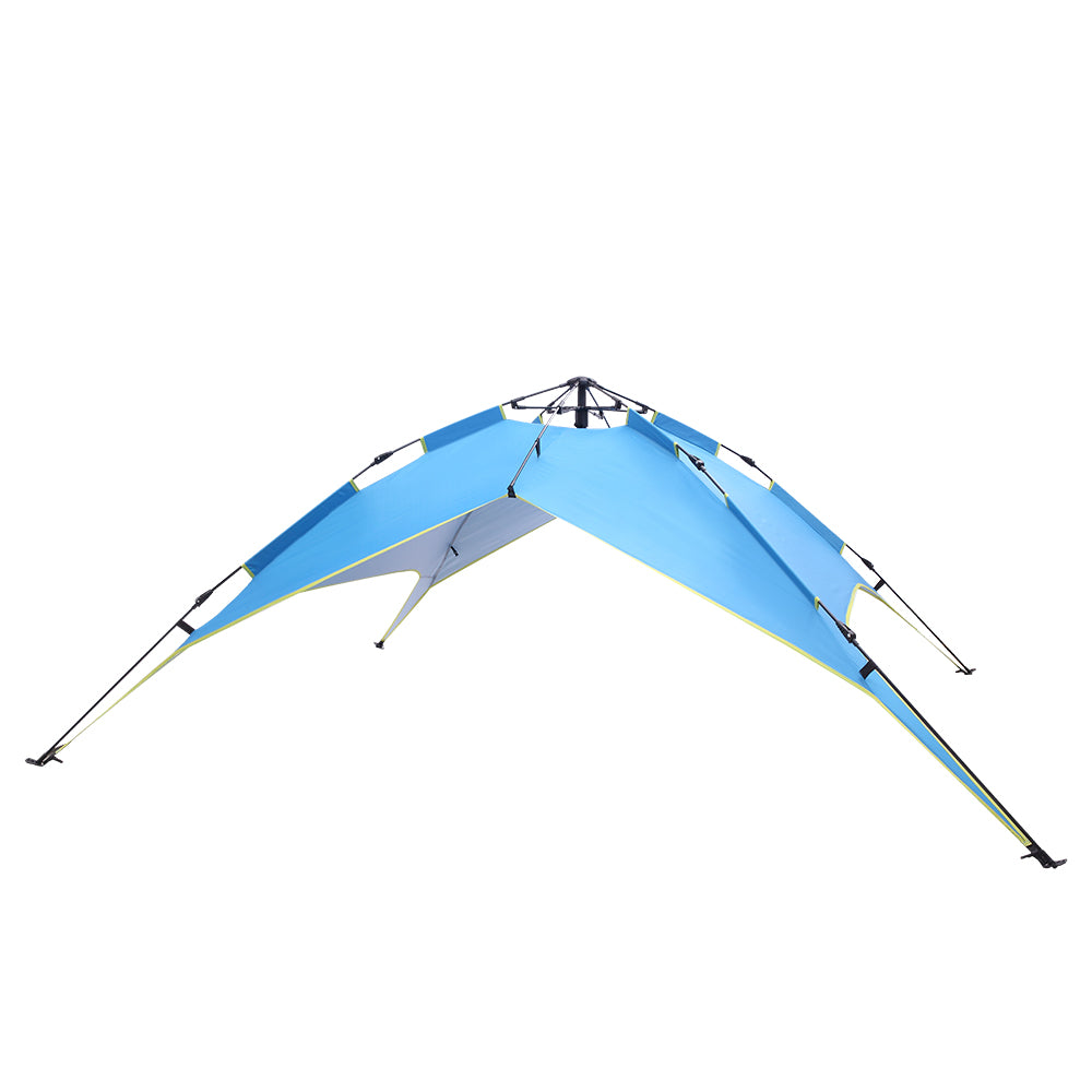 Waterproof Instant Pop Up Double-Deck Tow-Door Camping Tent M787