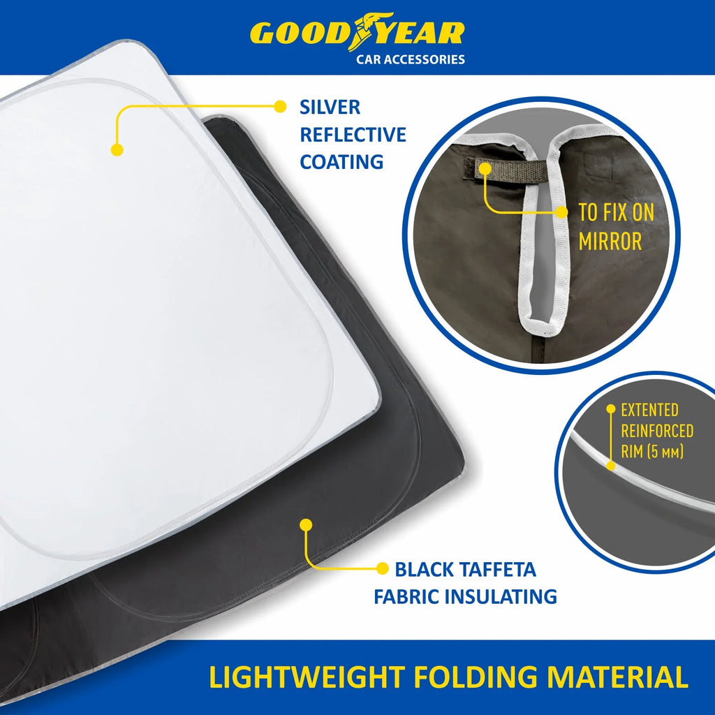 Foldable Windshield Sun Shade for Ford Escape 2020-2023 C8693