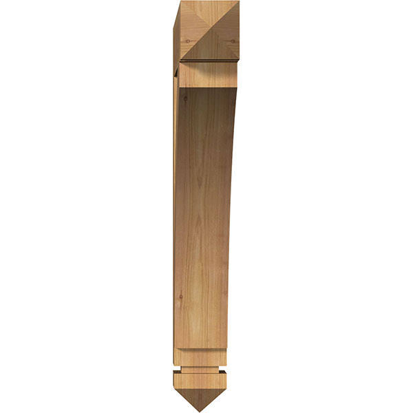 Western Red Cedar Smooth Bracket Z46423
