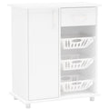 White Compact Kitchen Storage Cabinet B7799