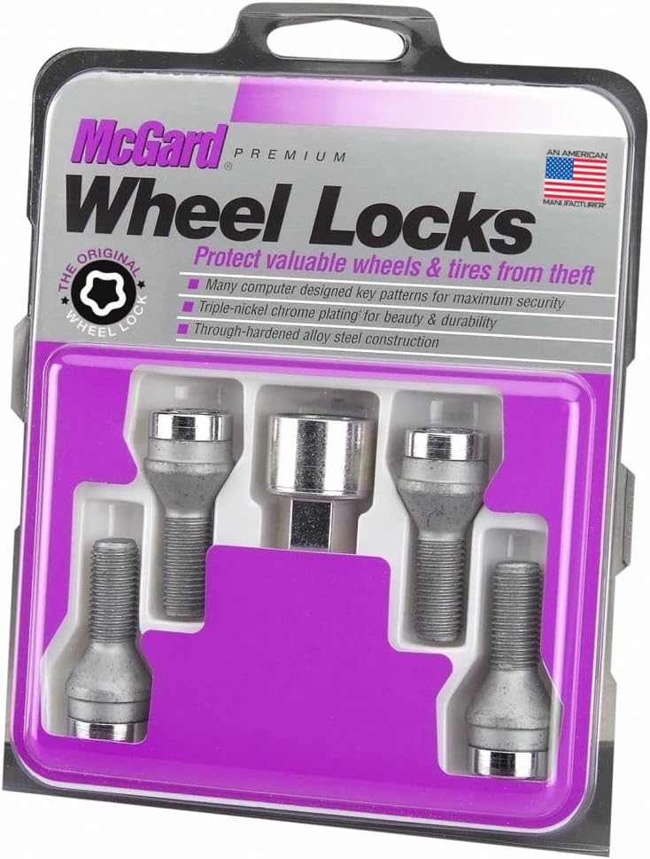 Wheel Lock Bolt Set 4-Pack Chrome J715