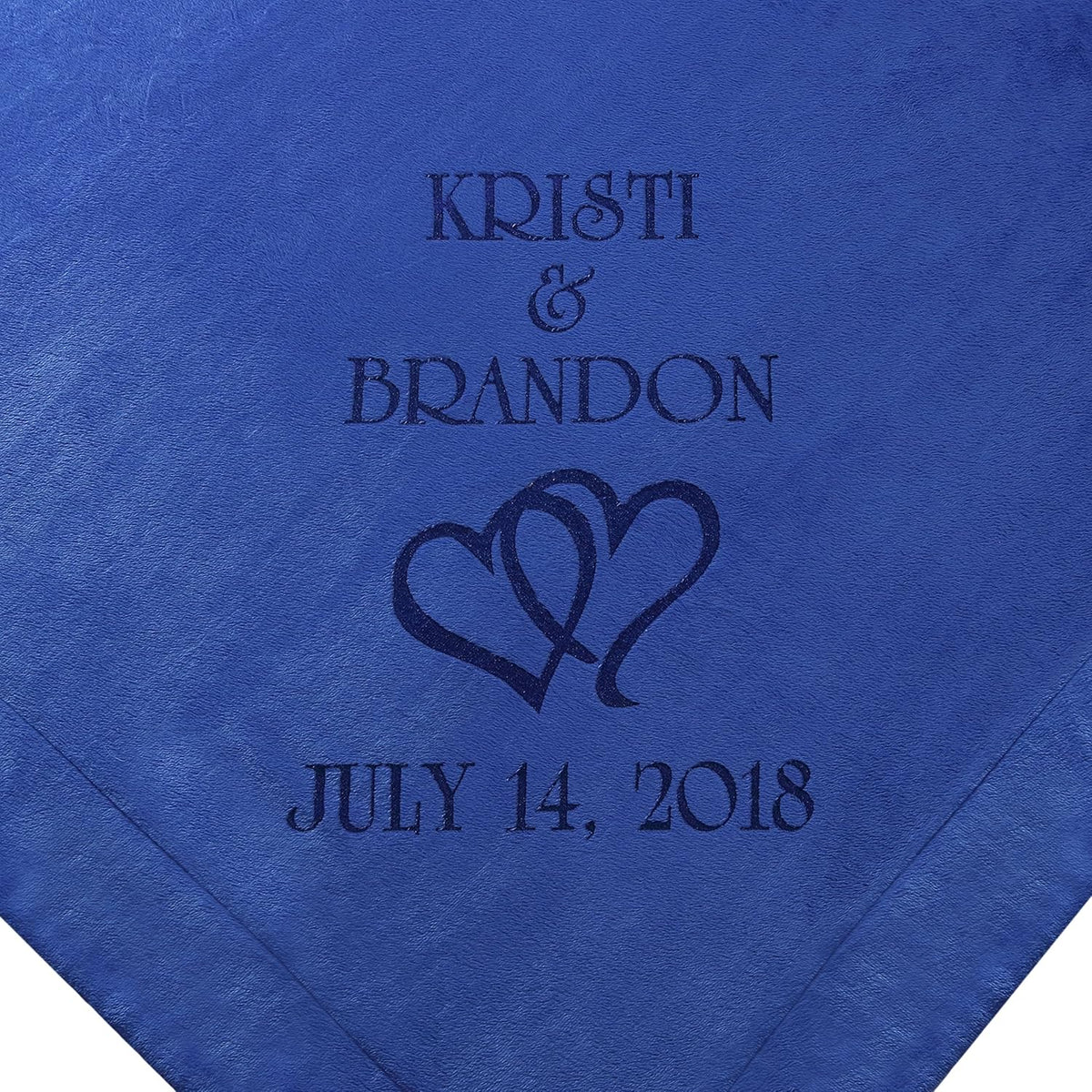 Hearts Wedding Couple Gifts Blanket Z28961