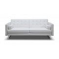 White Stainless Steel Sofa Bed M362