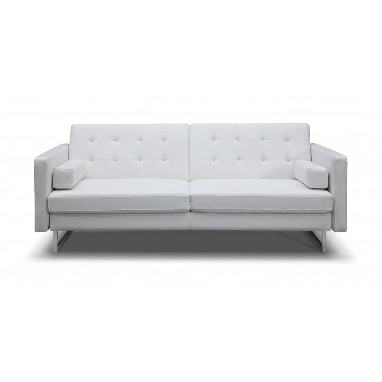 White Stainless Steel Sofa Bed M362