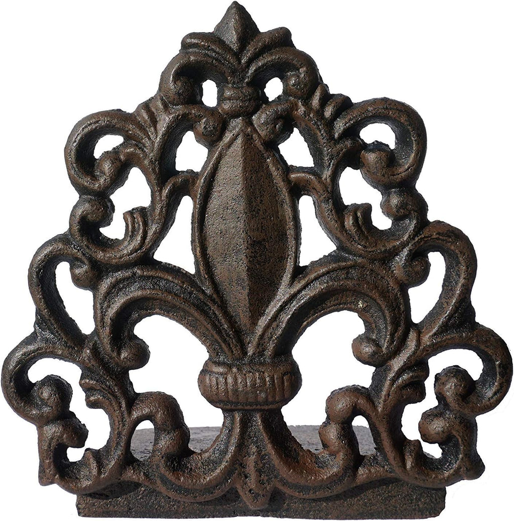Antique Black Cast Iron Door Stop (2 Piece) S587