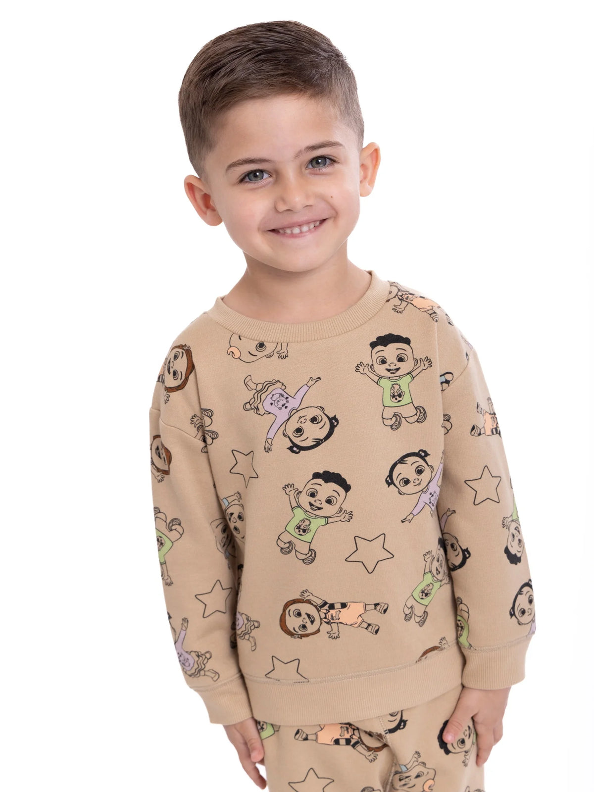 Toddler Pullover and Jogger Pants Outfit Set, 2-Piece L5355