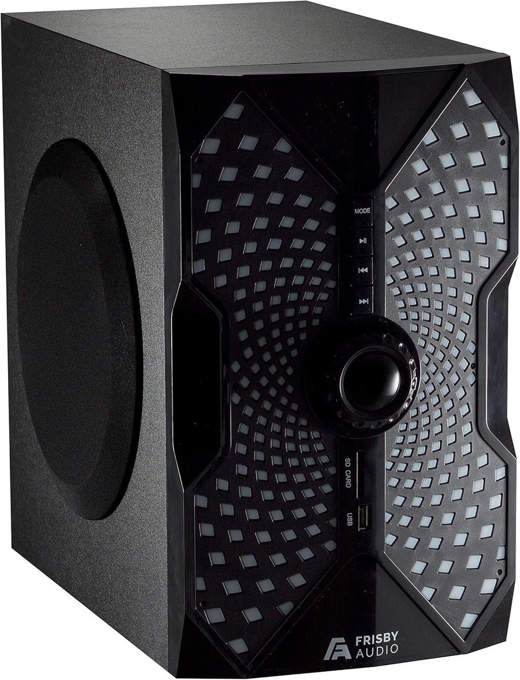 125 Watt 5.1 Surround Sound Speaker System with Subwoofer, Bluetooth, Digital Optical Input – Black M26459