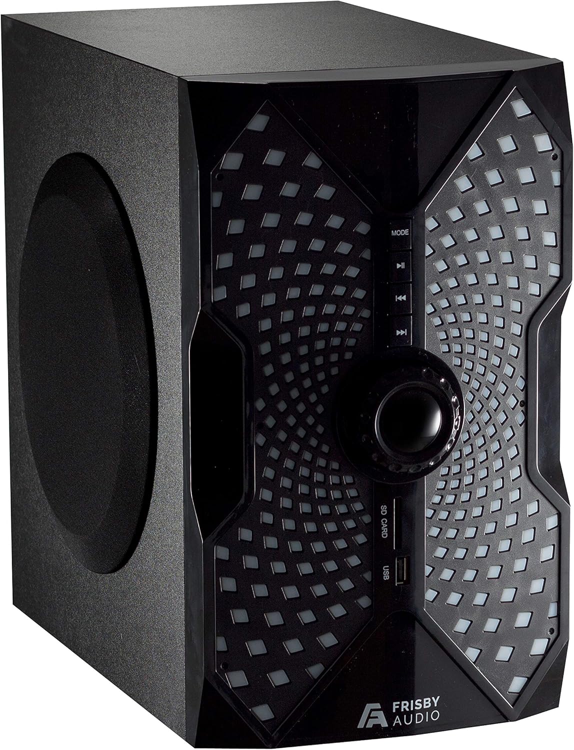 125 Watt 5.1 Surround Sound Speaker System with Subwoofer, Bluetooth, Digital Optical Input – Black M26459