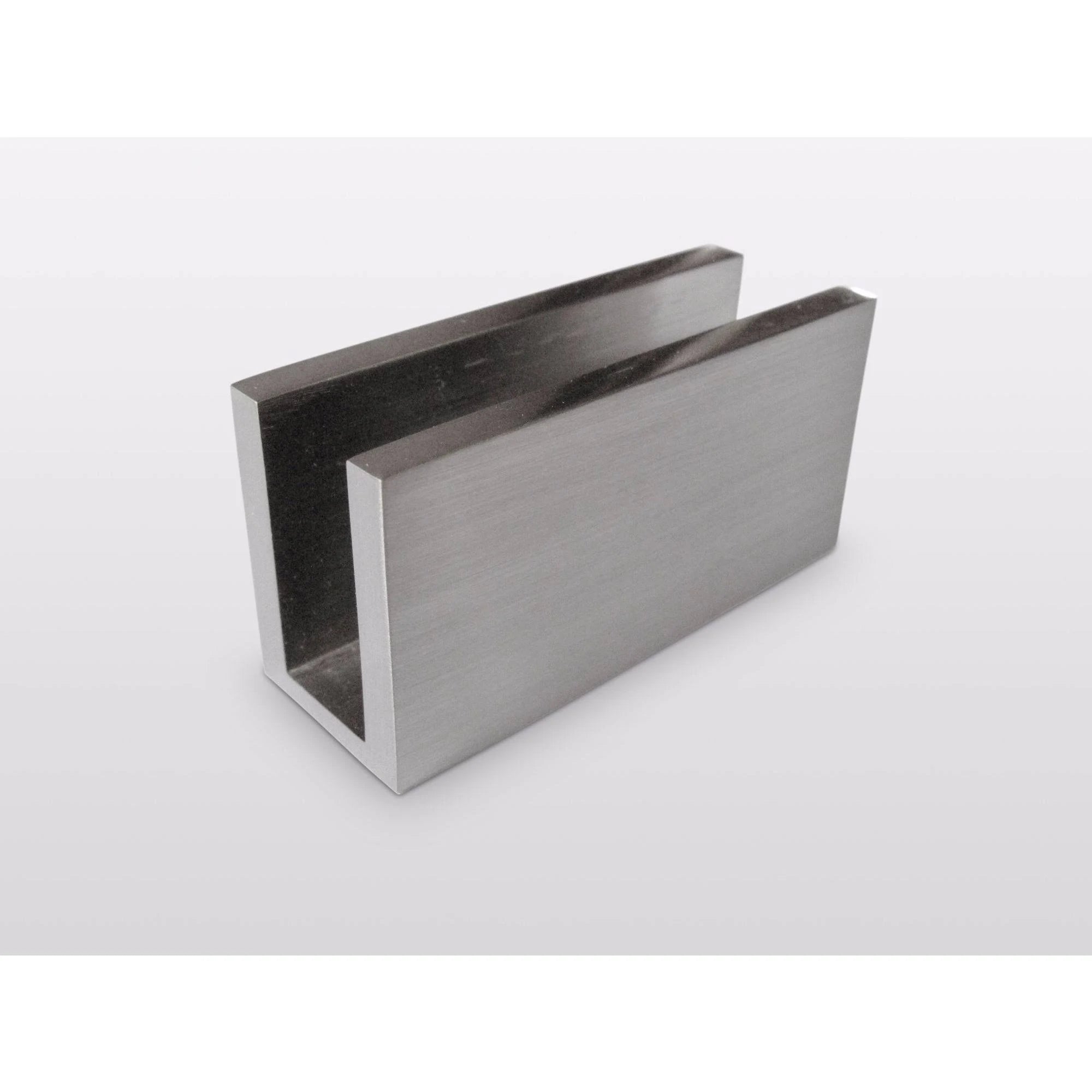 Frameless Shower Door Single Fixed Panel Brushed Nickel O435082