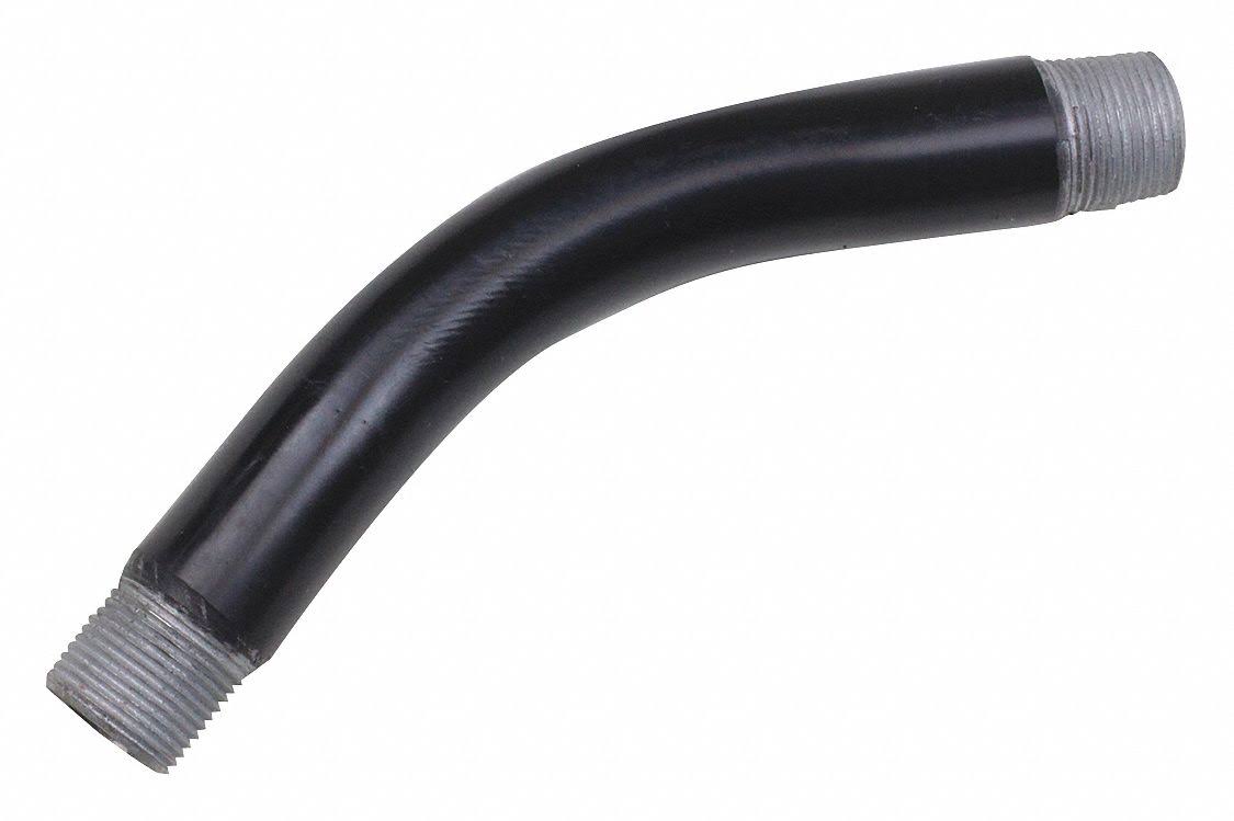 3-1/2 in. x 45 Deg GRC PVC Coated Elbow L451651
