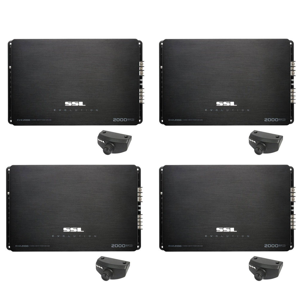 2000W 2 Channel Car Power Amplifier Stereo Amp (4 Pack) U64373