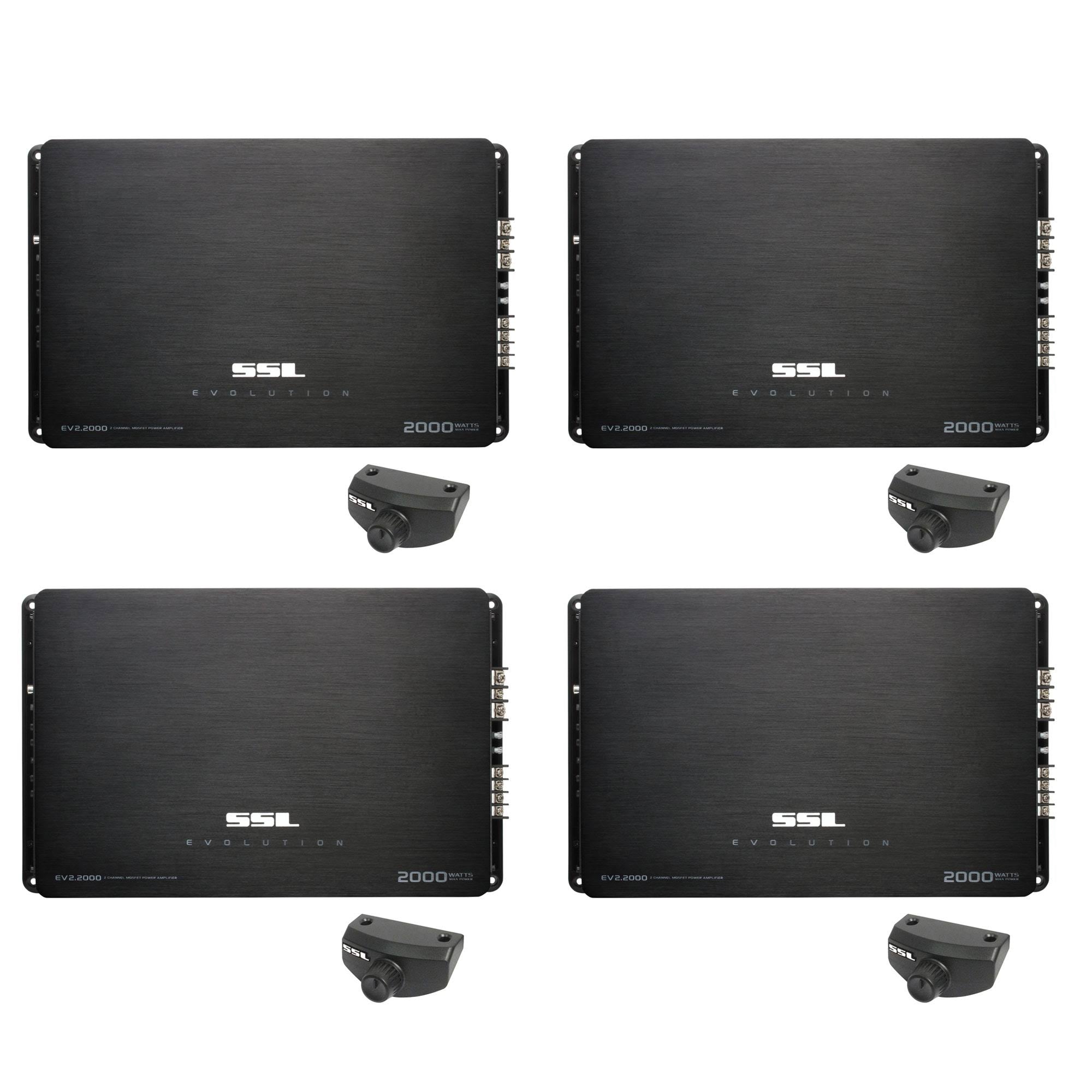 2000W 2 Channel Car Power Amplifier Stereo Amp (4 Pack) U64373