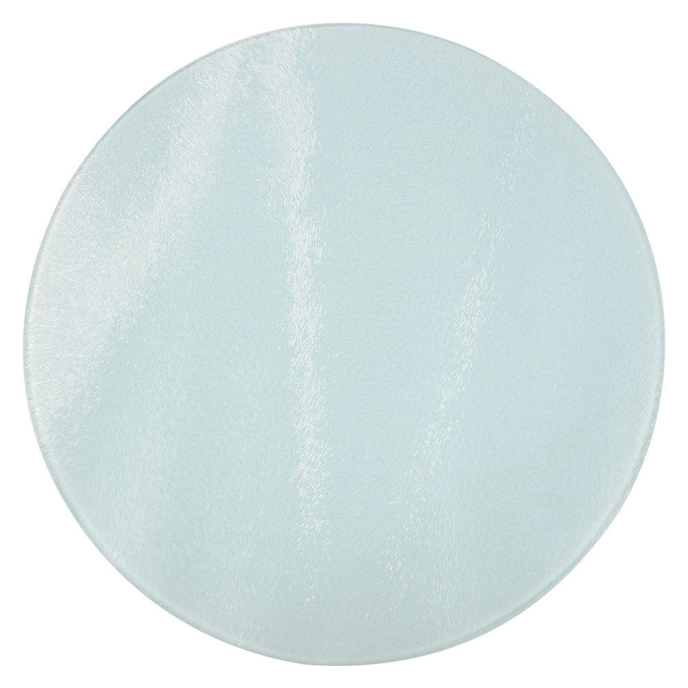 20 Pack Sublimation Blanks Round Tempered Glass Cutting Board 11.8in with White Coating D145858