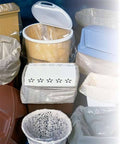 Brown Linear Low Density Heavy Gauge Trash Can Liner P8929