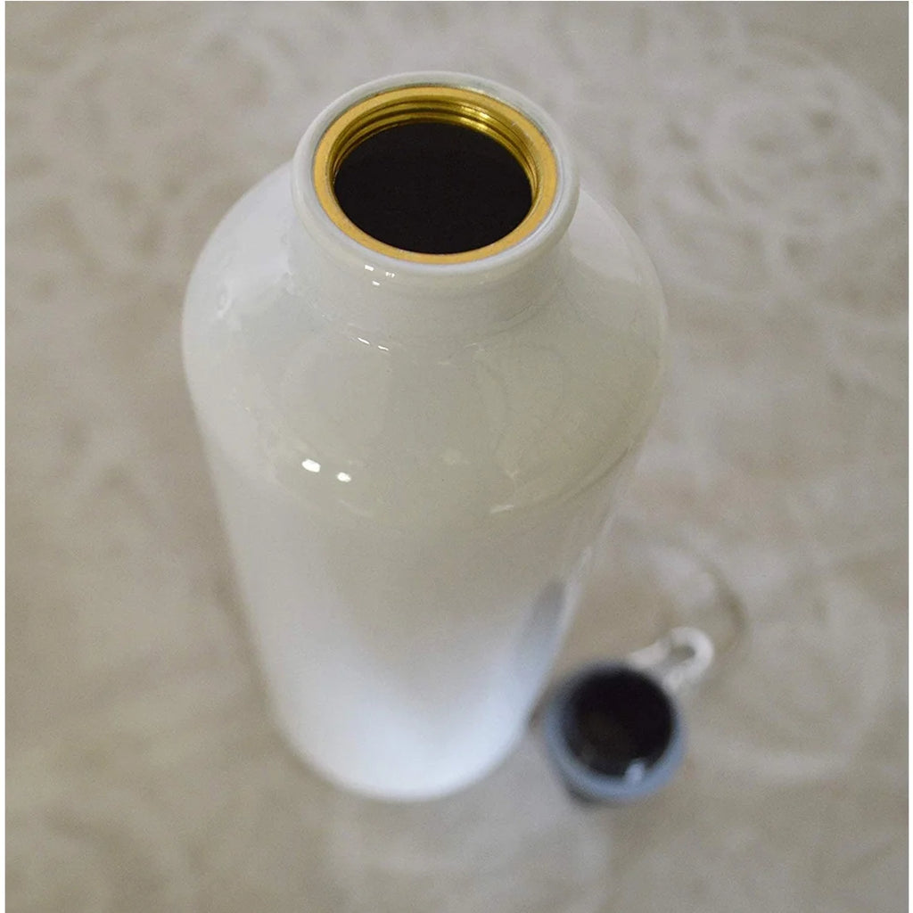 50pcs 500ml Aluminium Water Bottle White W6790