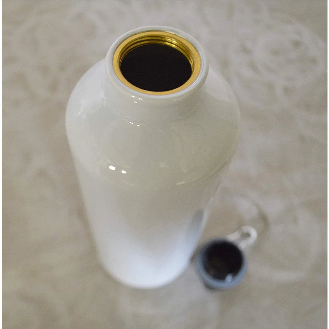 50pcs 500ml Aluminium Water Bottle White W6790
