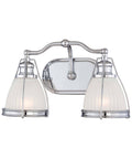 2 Light Bath Chrome X69044
