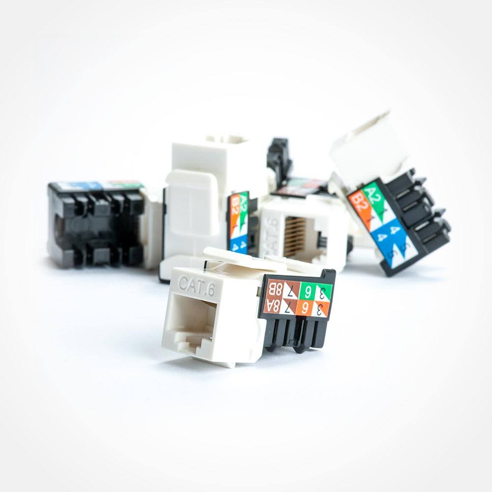 Cat6 Keystone Jack 25 Pack L7030