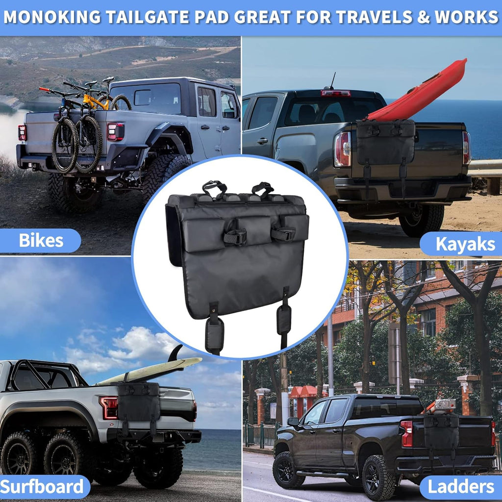 Tailgate Bike Pads with Tool Pocket, 21" Wide Pack of 2 H28409