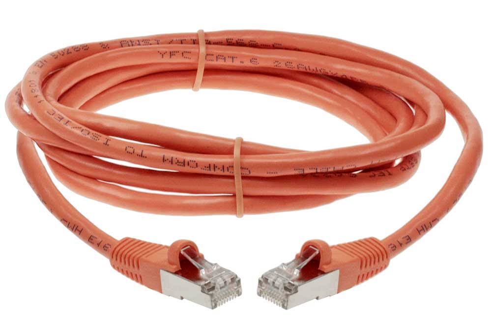 100ft Cat6 Shielded (STP) Ethernet Network Cable Y89829