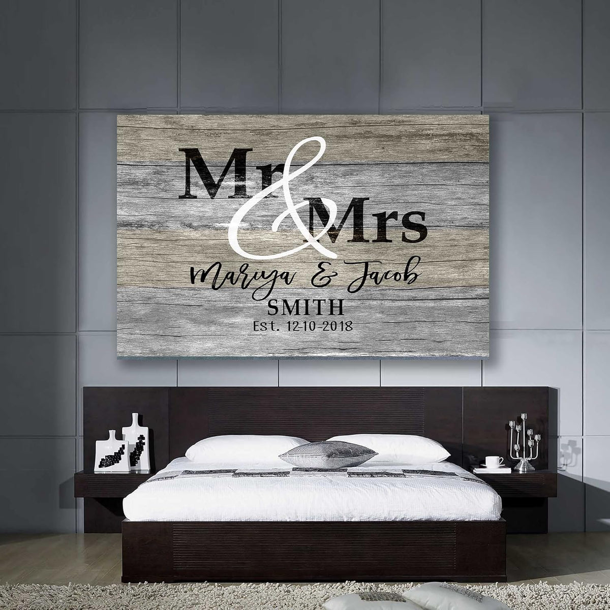 Personalized Couple Canvas Pack of 2 V337908