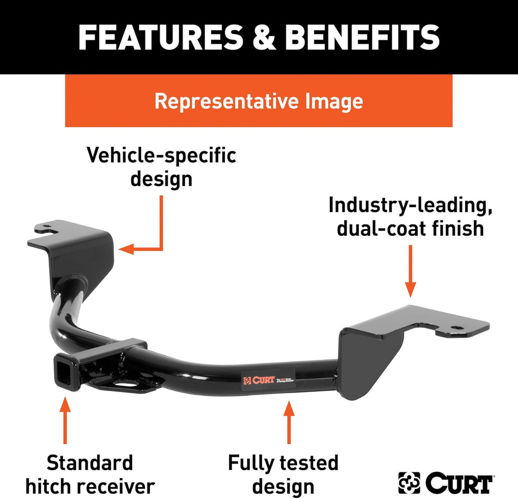 Class 1 Trailer Hitch with 1-1/4-Inch Receiver W612