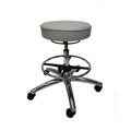Light Grey Height Adjustable Lab Stool R45940