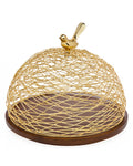 Gold Dome Cake Plate R268932