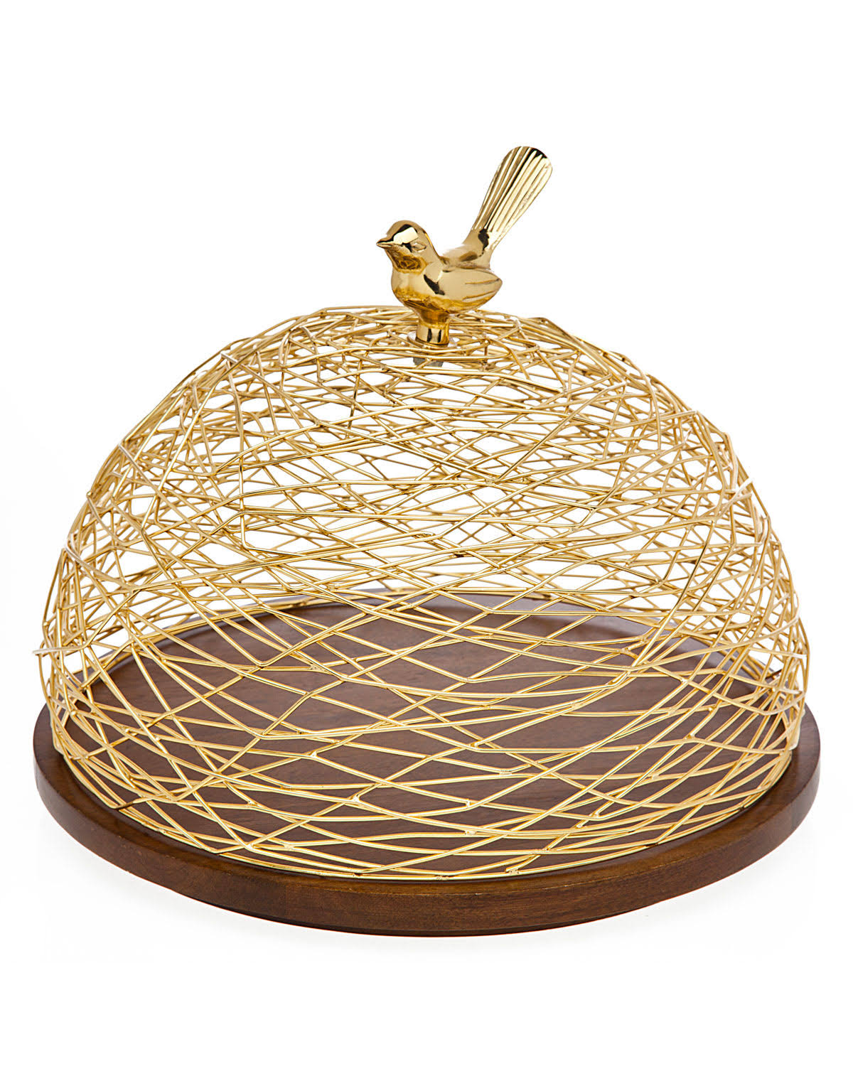 Gold Dome Cake Plate R268932