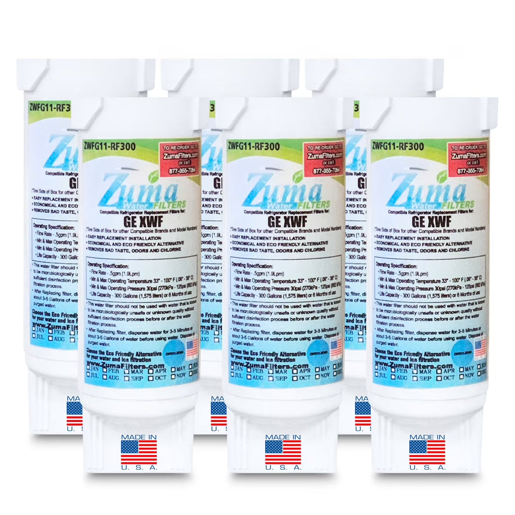 6 Pack Water and Ice Filter D366