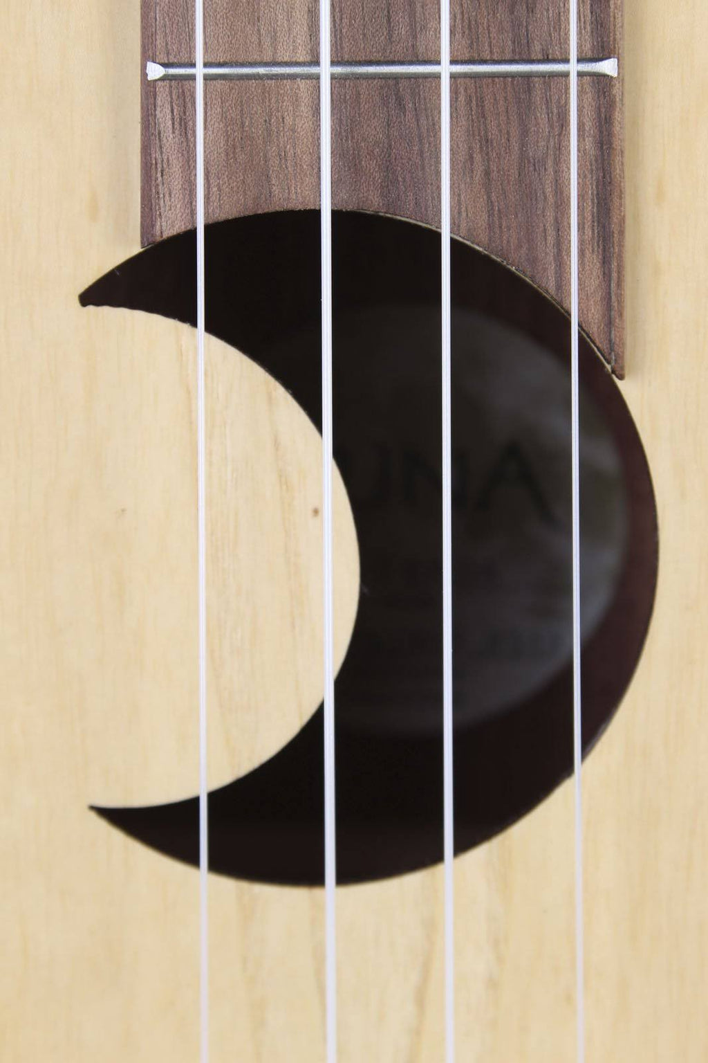 Olive Ash Burl Crescent Ukulele S316445