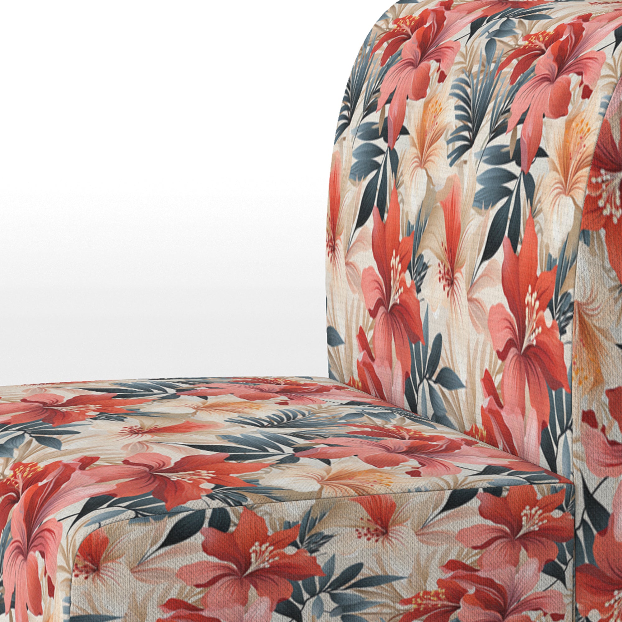 Tropical Accent Chair and Arm Chair F1742