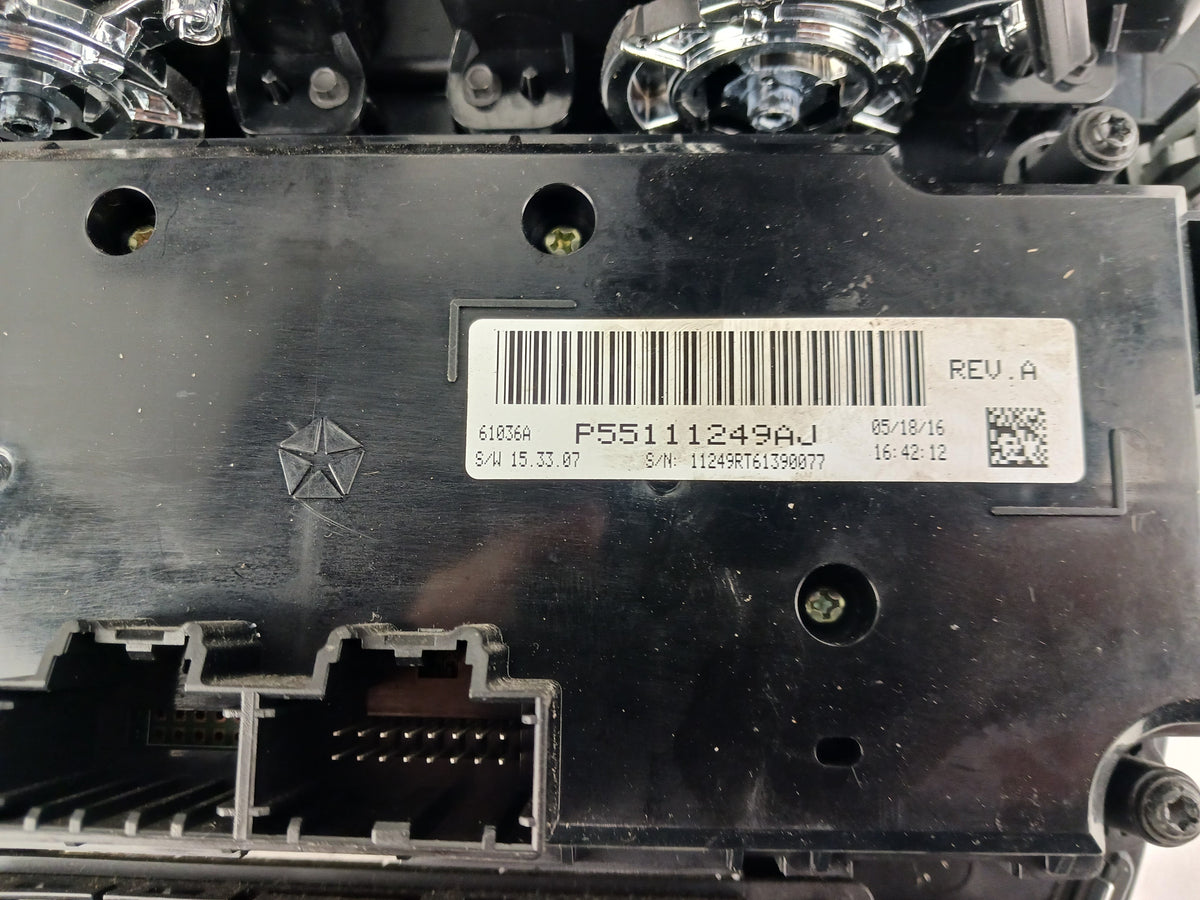 Pre-Owned Dodge Caravan HVAC Temperature Control Panel B4037