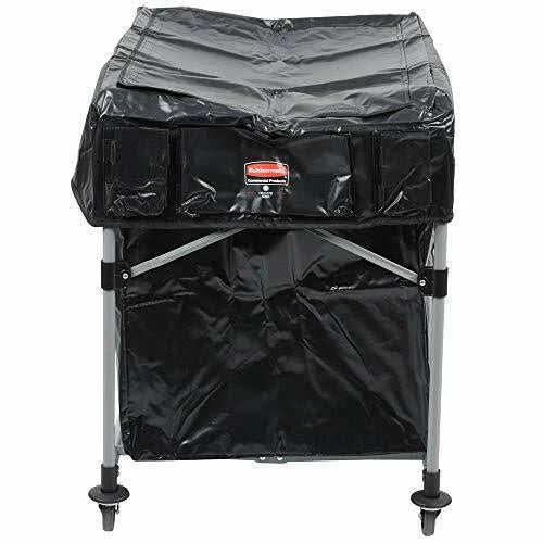 Black Vinyl Collapsible Trolley K904