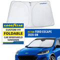 Foldable Windshield Sun Shade for Ford Escape 2020-2023 C8693