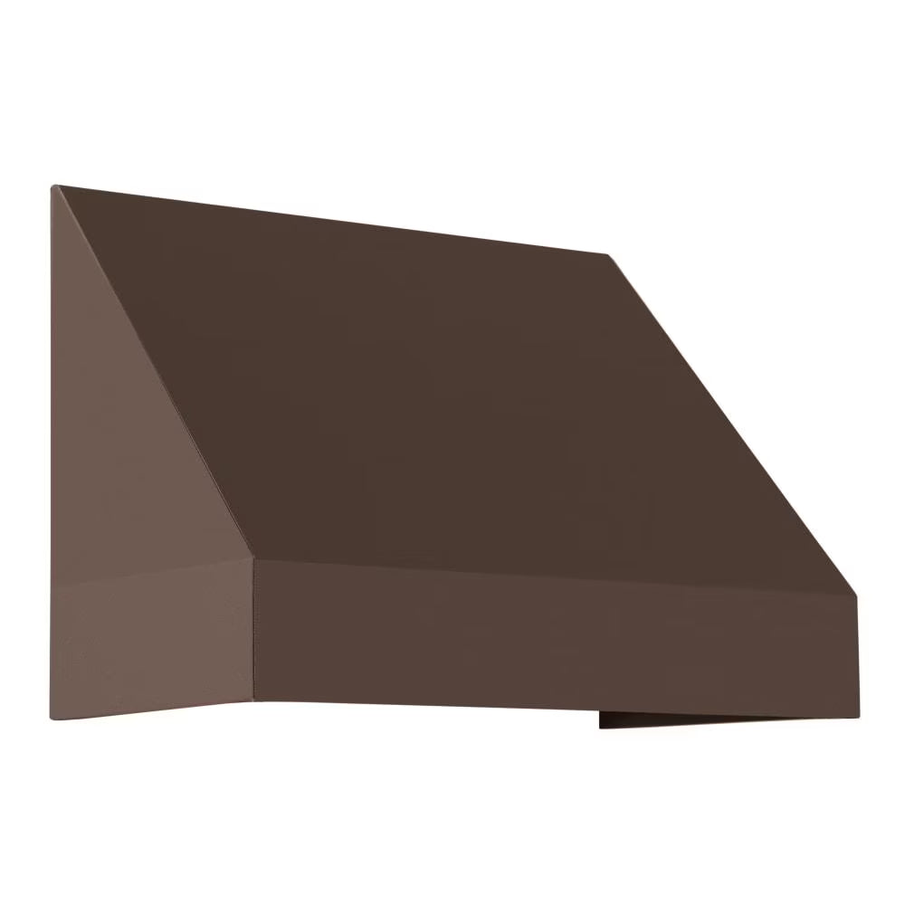 Brown Acrylic Fabric Fixed Awning H689