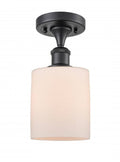 Matte Black 1 Light Semi-Flush Mount J711013