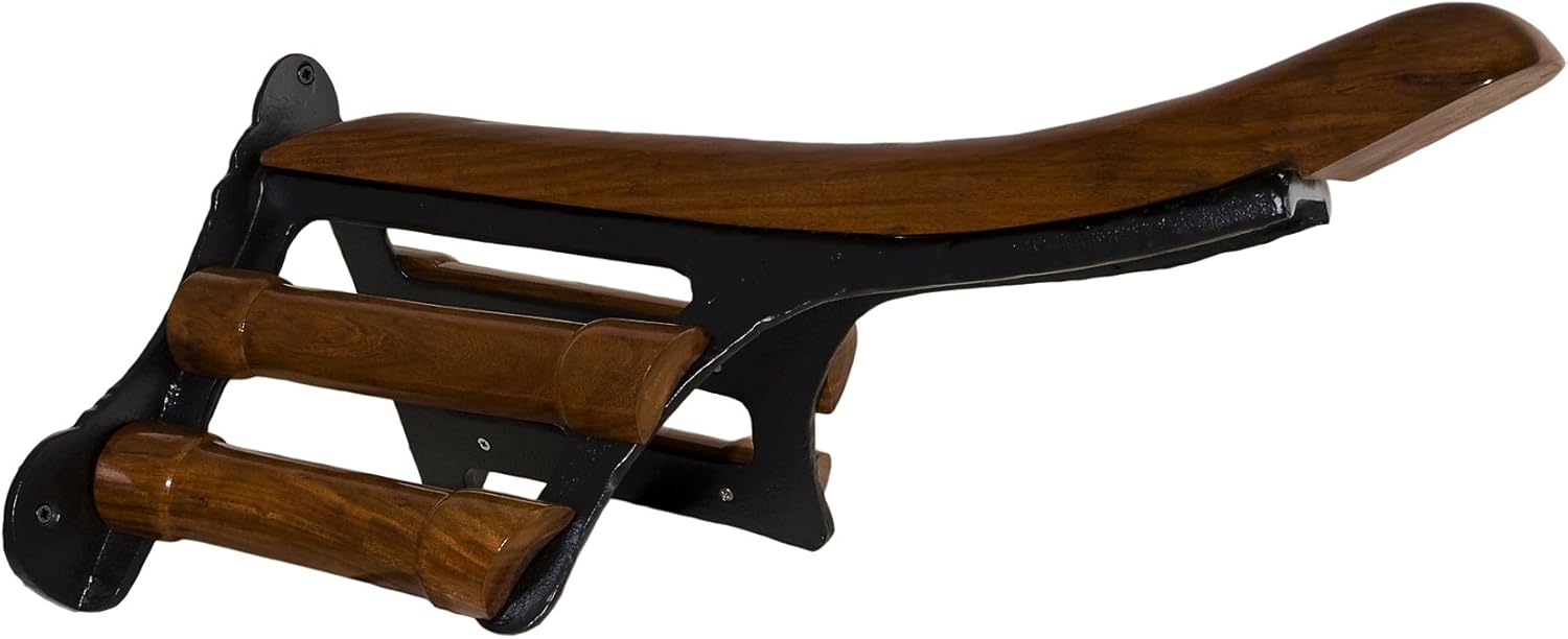 Cast Iron and Wood Saddle Rack F938